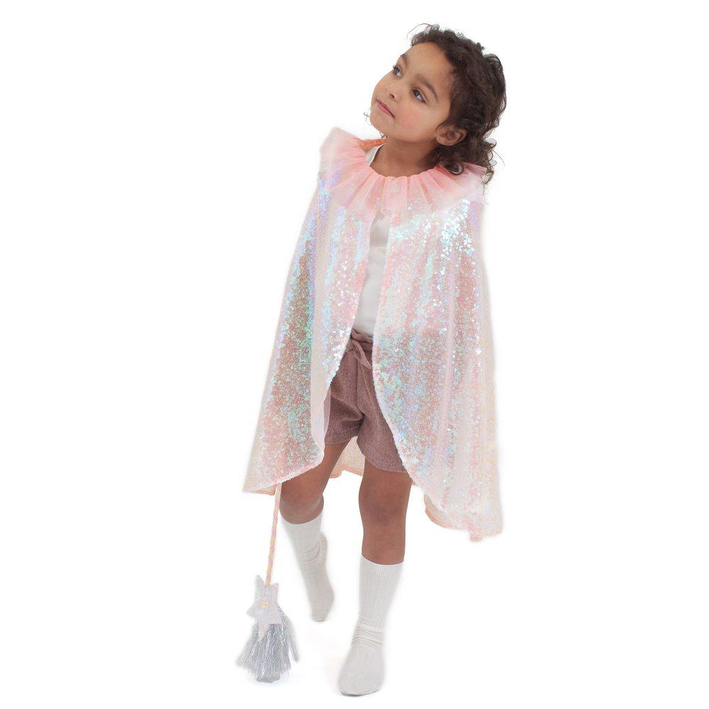 Iridescent Sequin Cape Costume