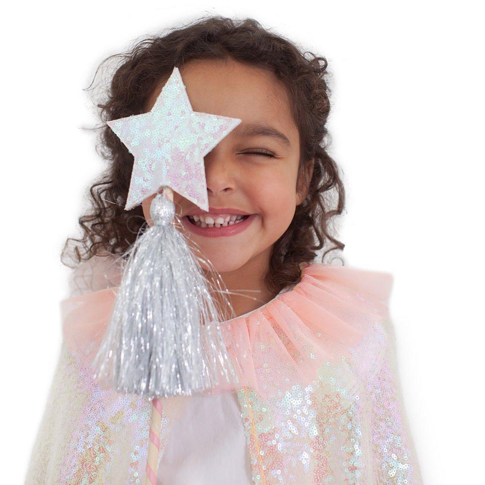 Iridescent Sequin Cape Costume