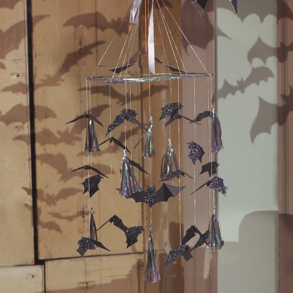 Bat Chandelier