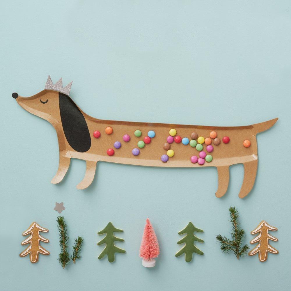 Sausage Dog Platters (set of 4)