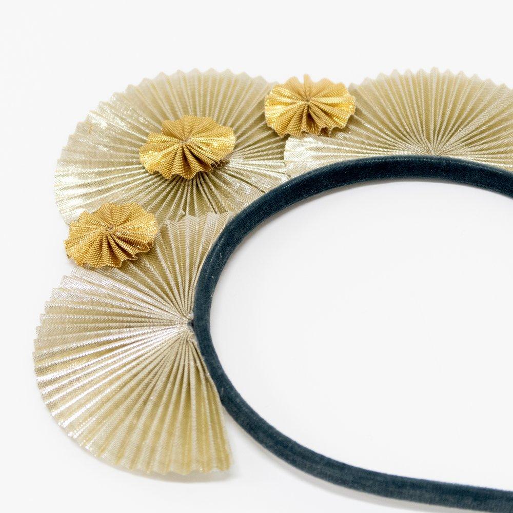 Metallic Fan Headband