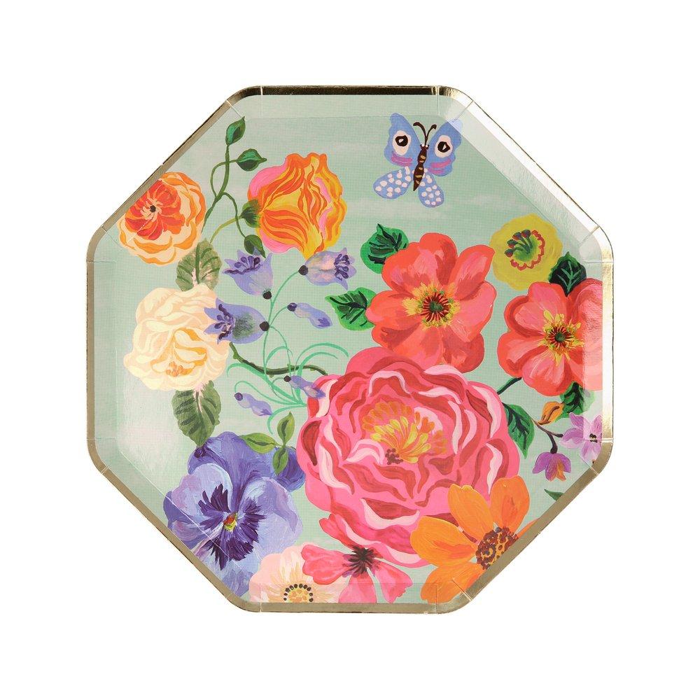 Nathalie Lete Flora Side Plates (set of 8)