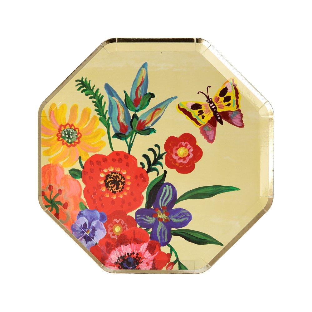 Nathalie Lete Flora Side Plates (set of 8)