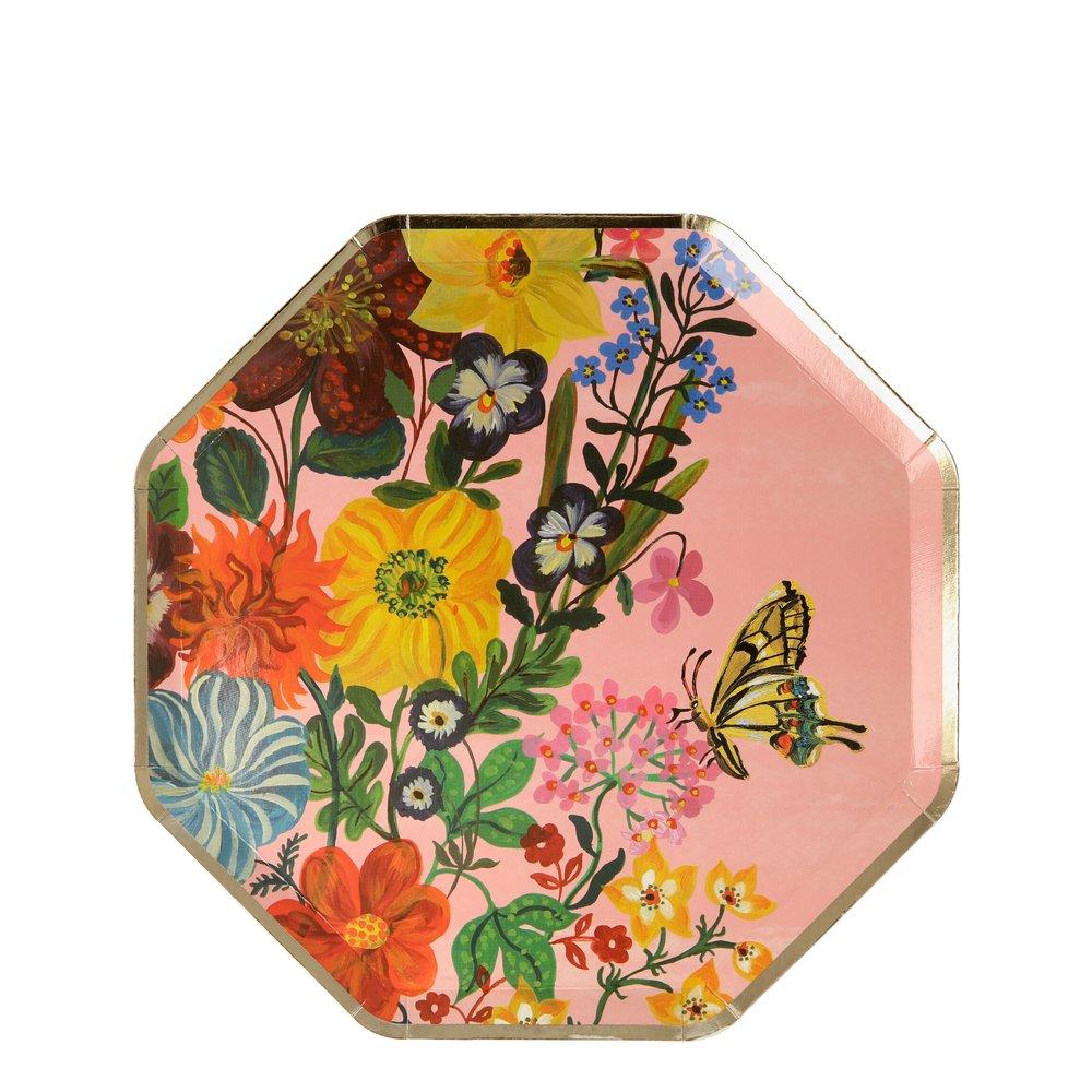 Nathalie Lete Flora Side Plates (set of 8)