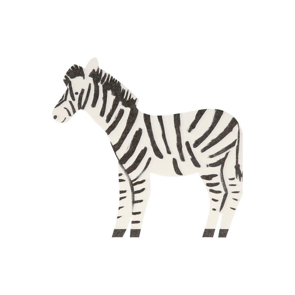 Safari Zebra Napkins (set of 20)