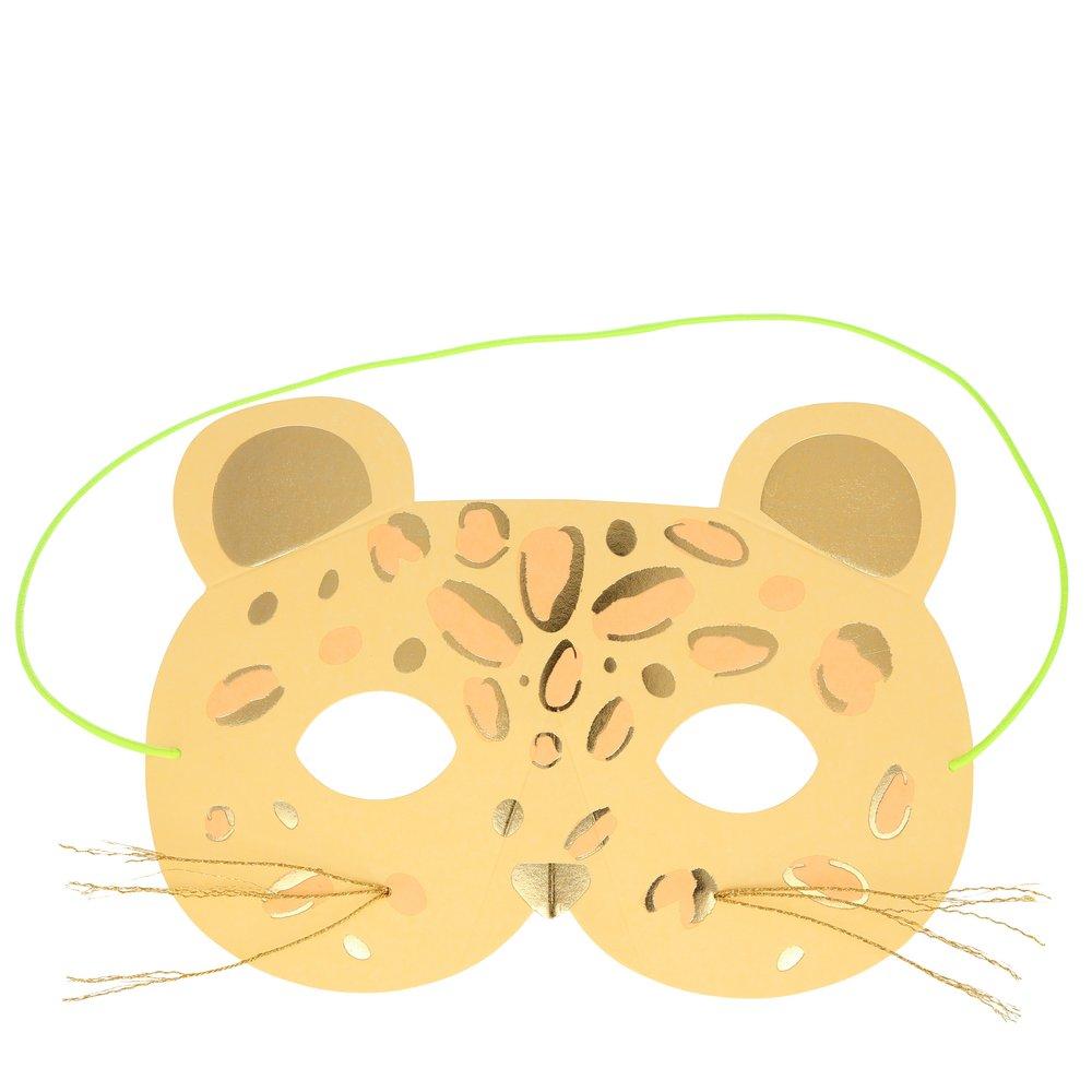 Leopard Mask Card