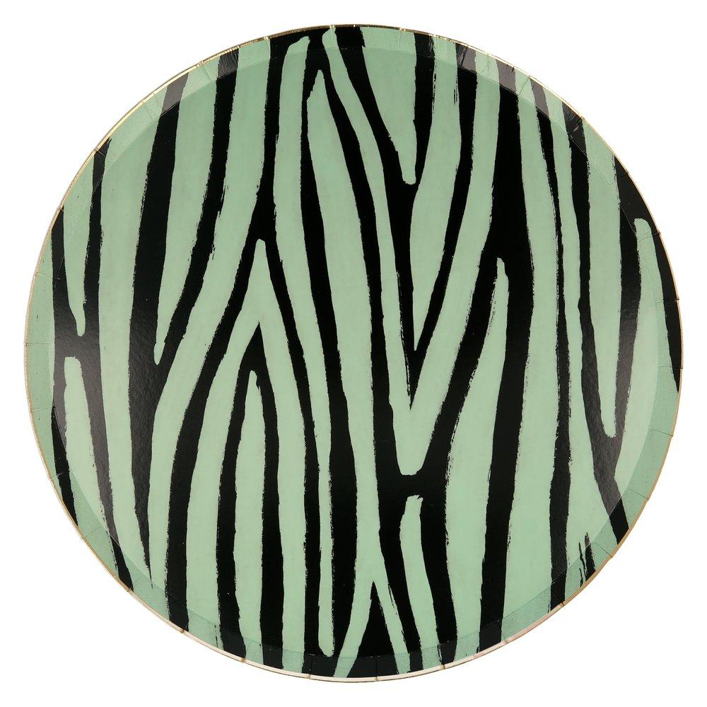 Safari Animal Print Dinner Plates  (set of 8)