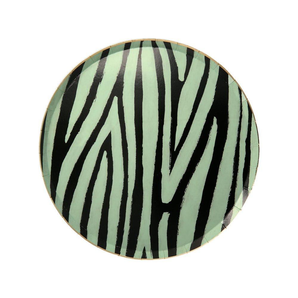 Safari Animal Print Side Plates (set of 8)