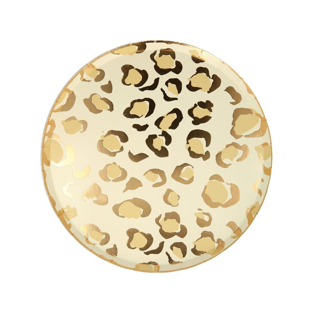 Safari Animal Print Side Plates (set of 8)