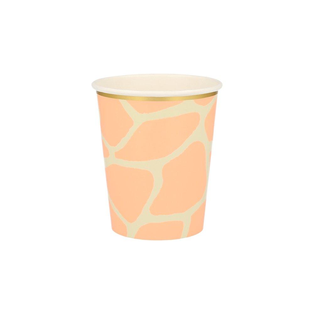 Safari Animal Print Party Cups  (set of 8)