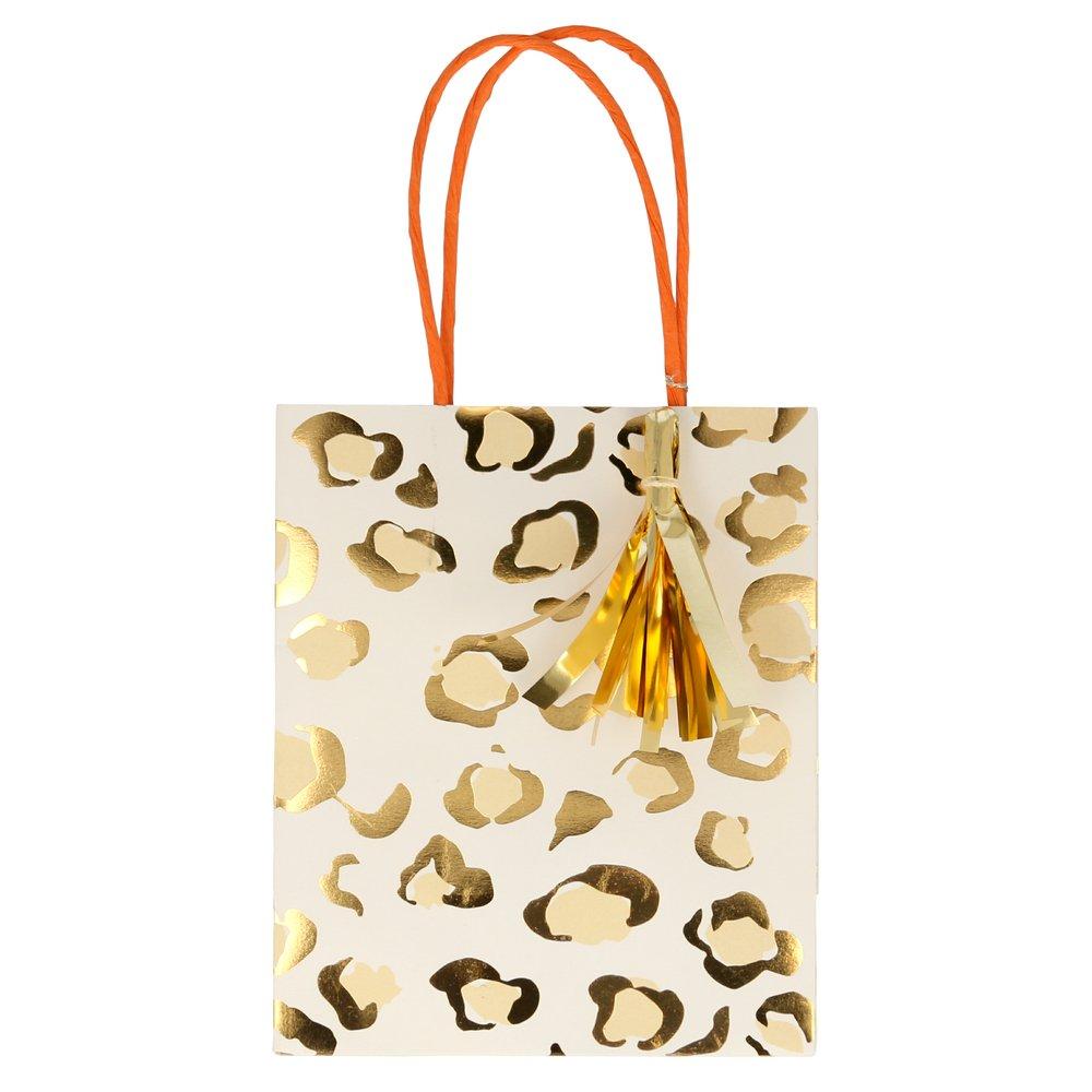 Safari Animal Print Party Bags  (set of 8)