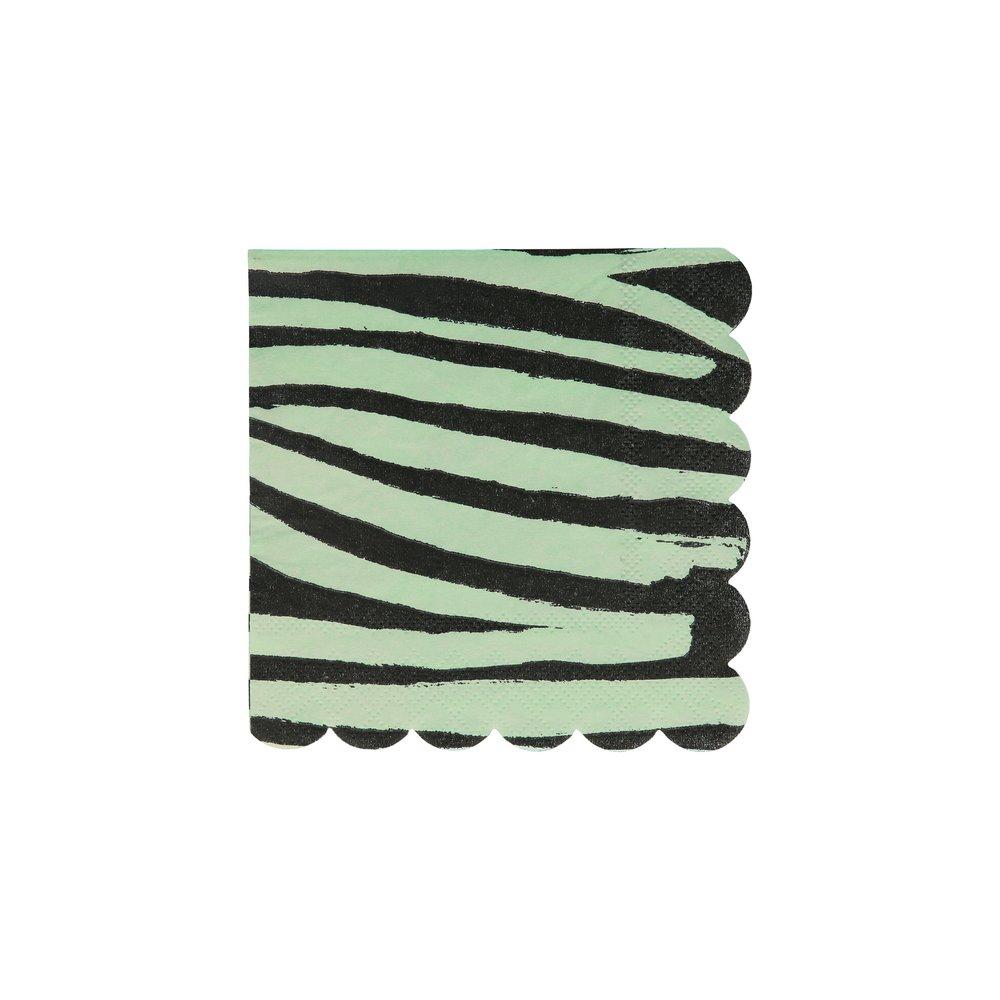 Safari Animal Print Small Napkins  (set of 16)