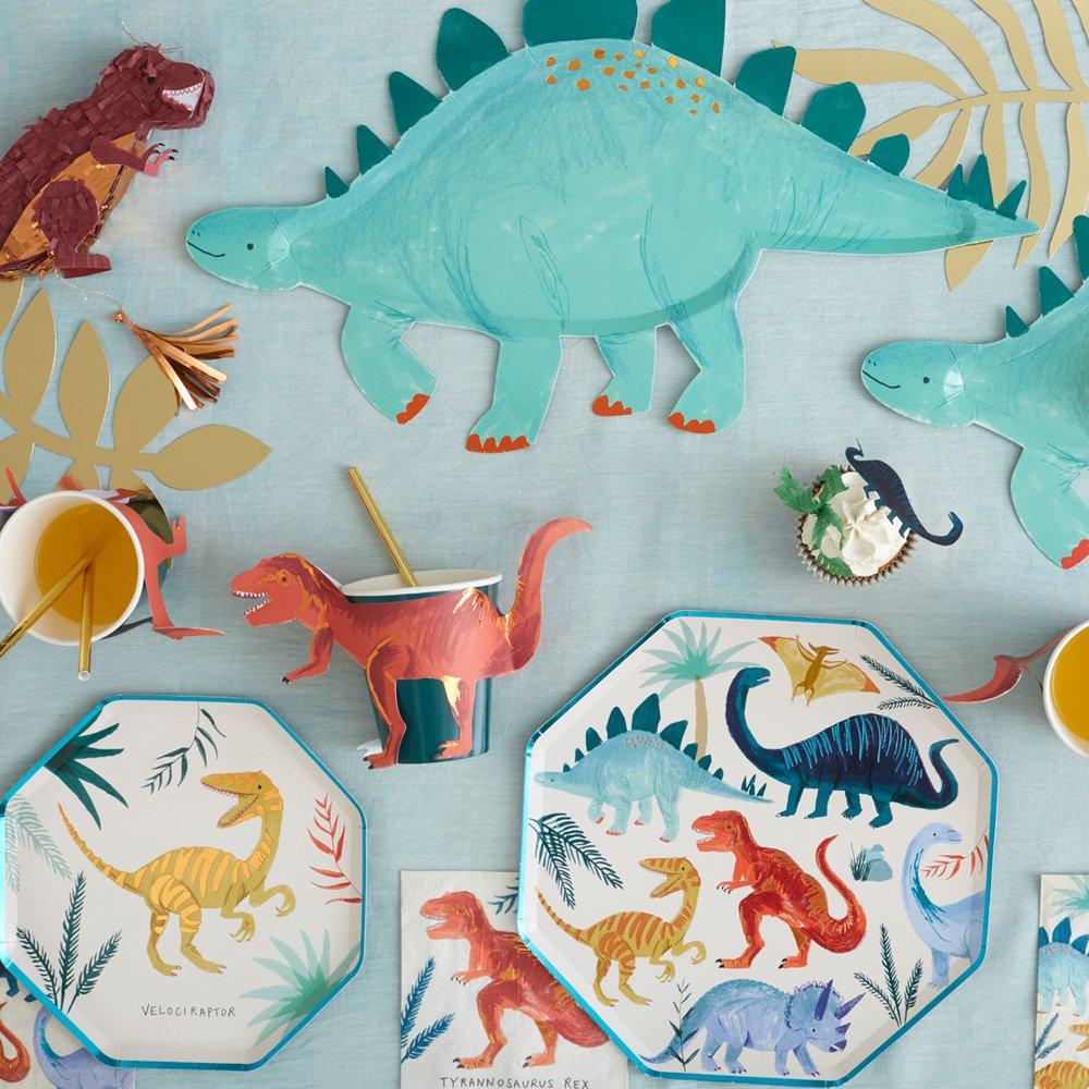 Stegosaurus Platters (set of 4)