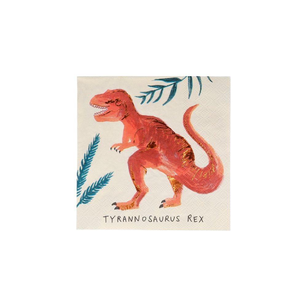 Dinosaur Kingdom Small Napkins (set of 16)