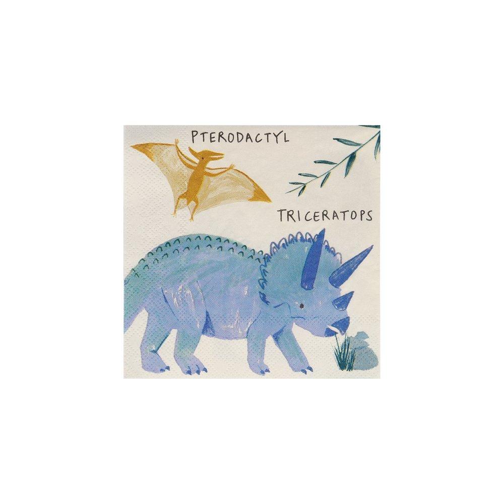 Dinosaur Kingdom Small Napkins (set of 16)