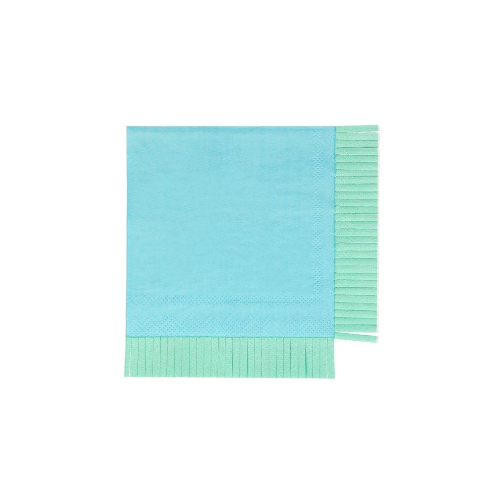 Neon Fringe Small Napkins (set of 20)