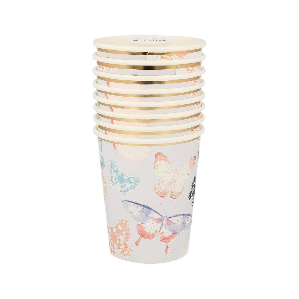 Butterfly Party Cups (set of 8)