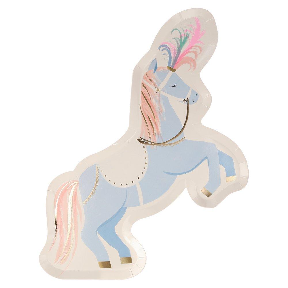 Circus Stallion Plates (set of 8)