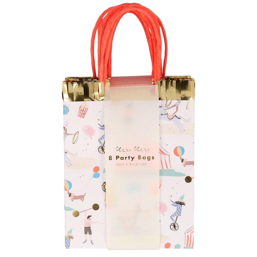 Circus Parade Party Bags (set of 8)