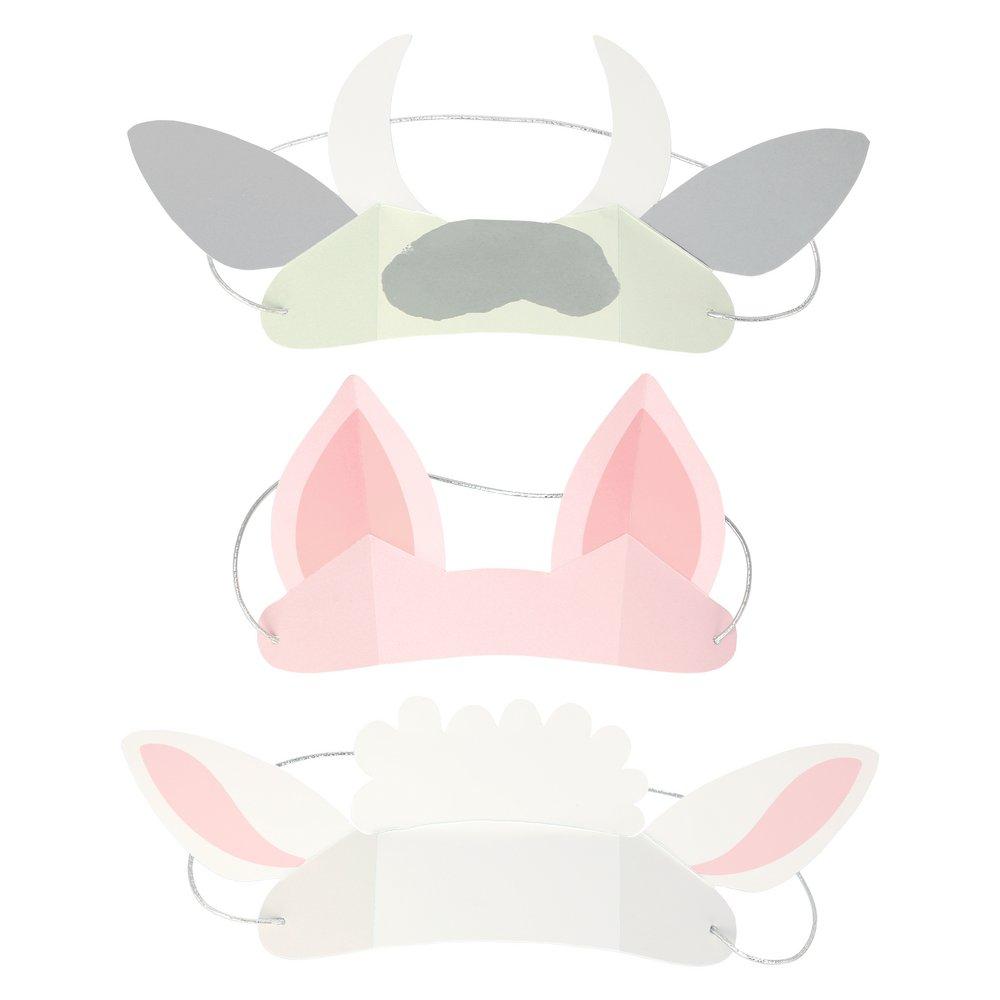 On The Farm Animal Ears (set of 8)