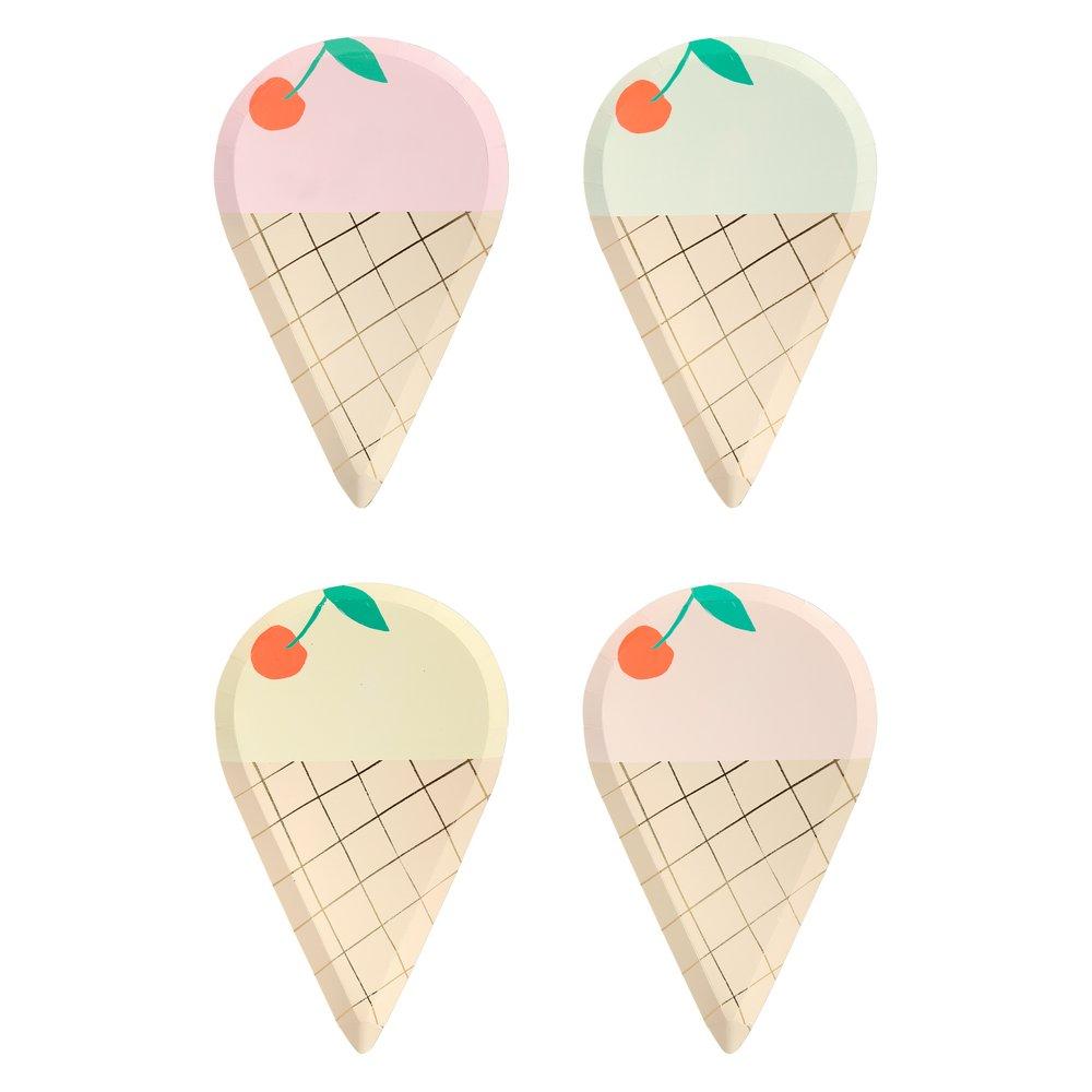 Ice Cream Plates (set of 8)