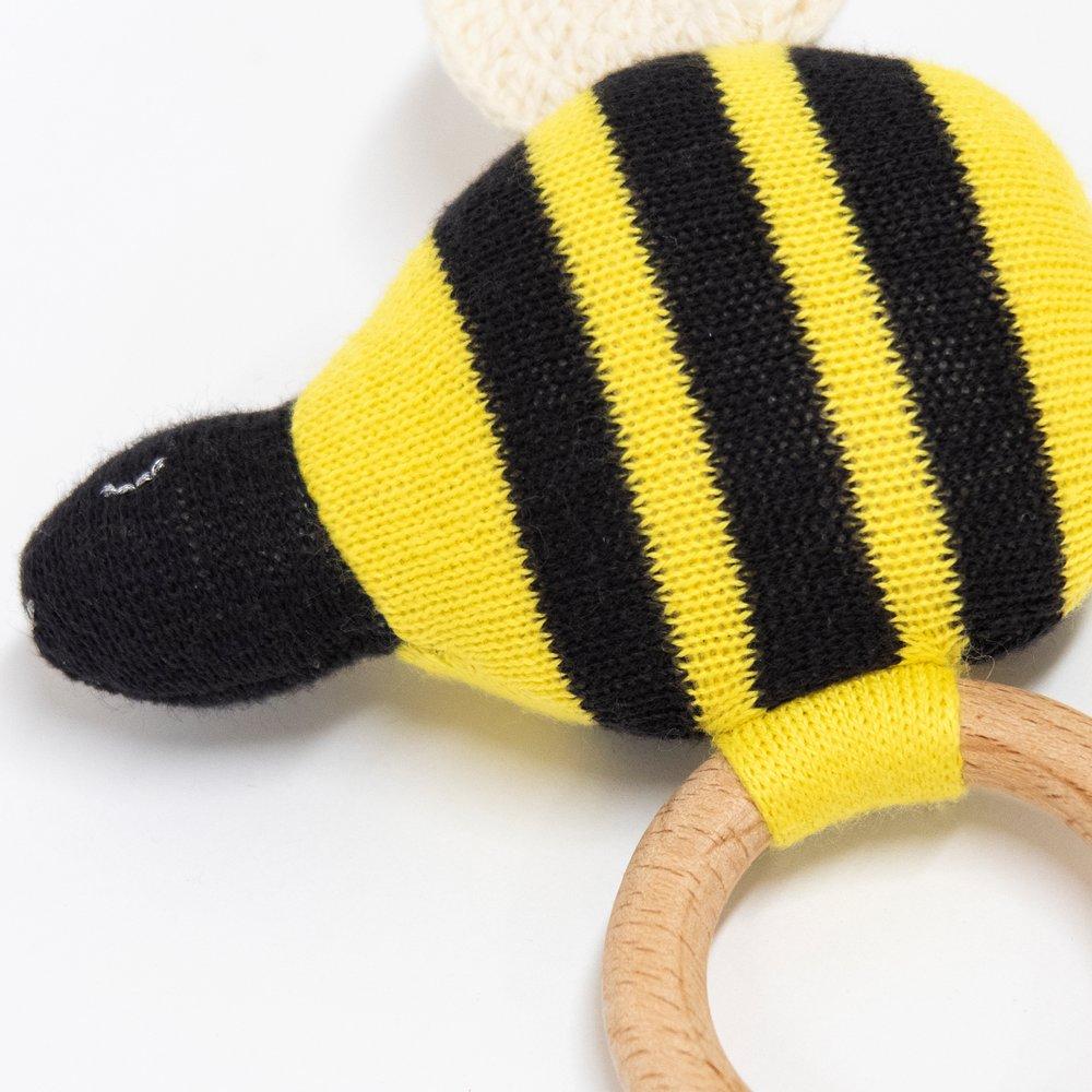 Bumblebee Baby Rattle