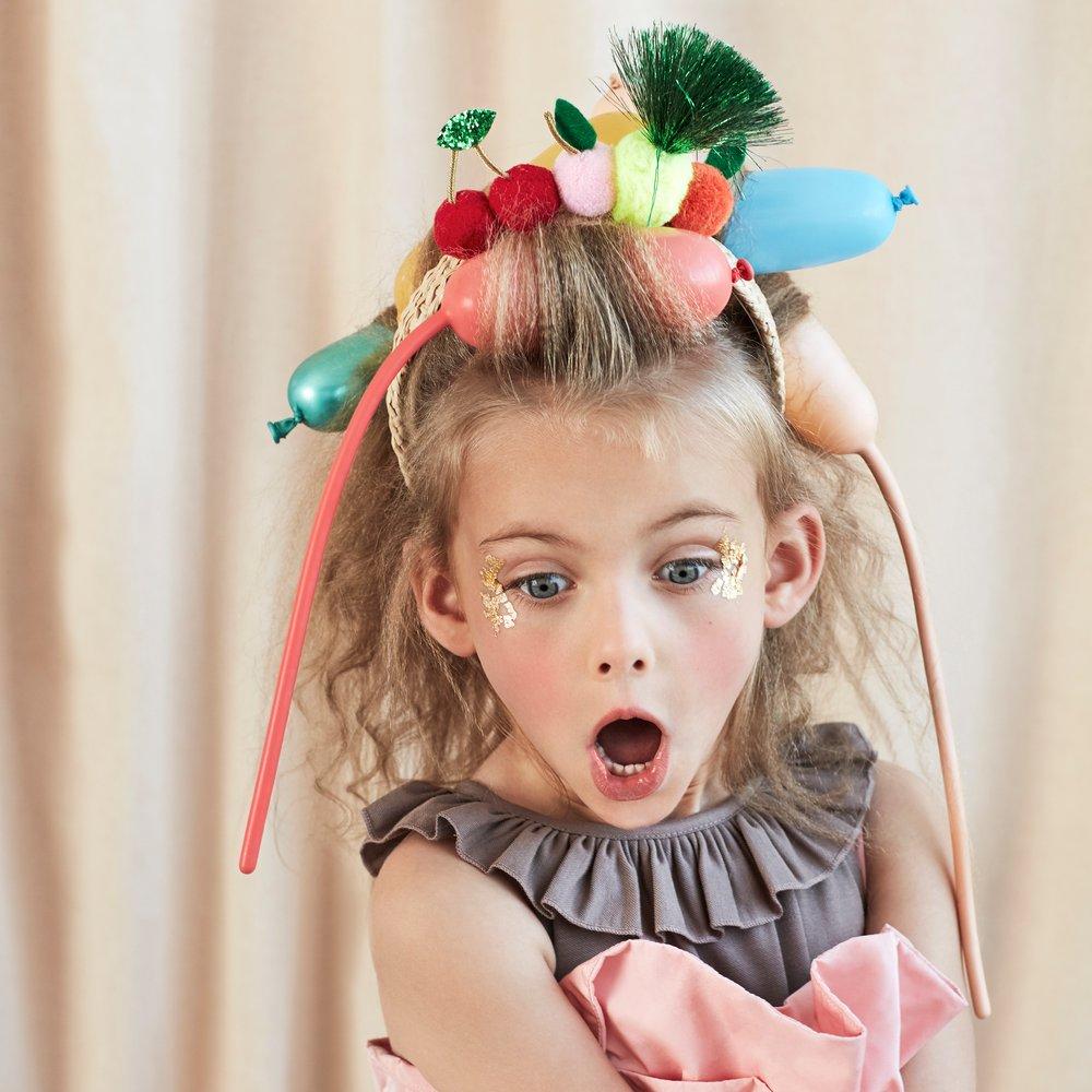 Fruit Pompom Headband