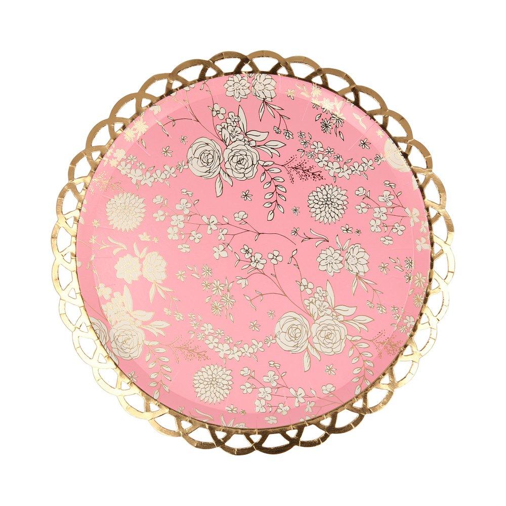 English Garden Lace Side Plates (set of 8)