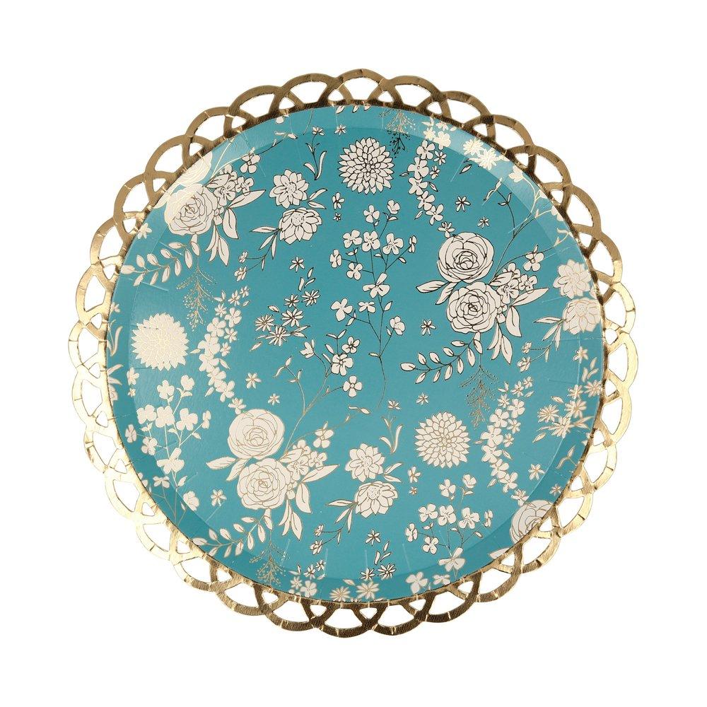 English Garden Lace Side Plates (set of 8)