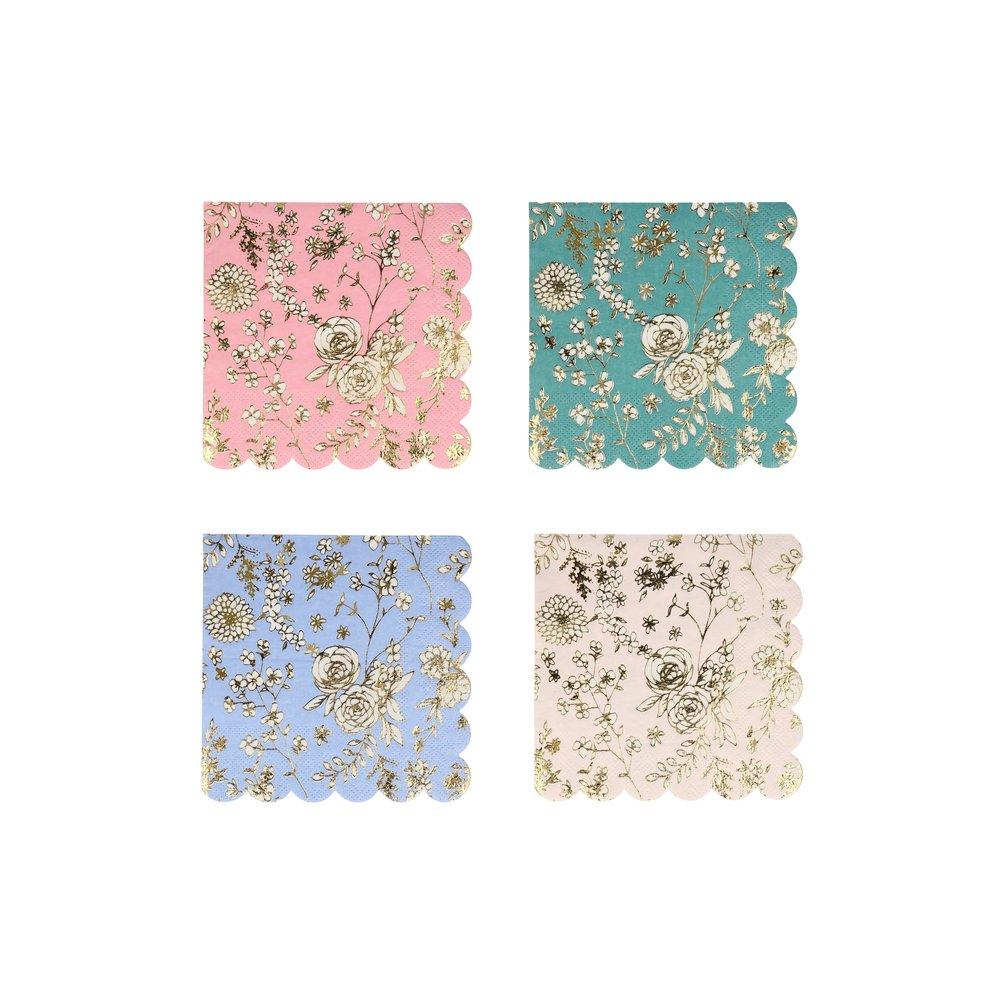 English Garden Lace Small Napkins (set of 16)