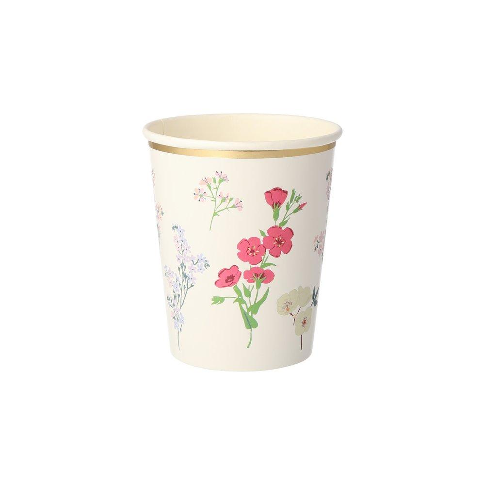 English Garden Party Cups (set of 8)