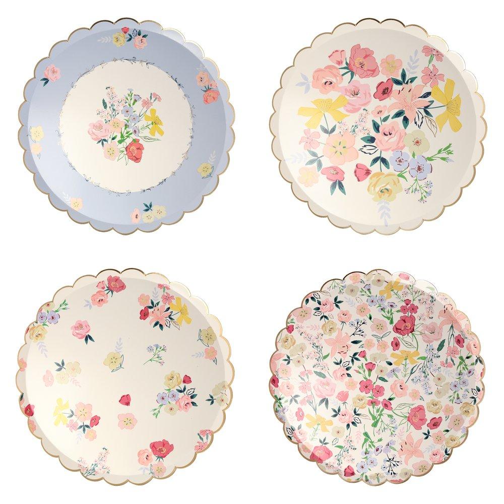 English Garden Dinner Plates (set of 8)