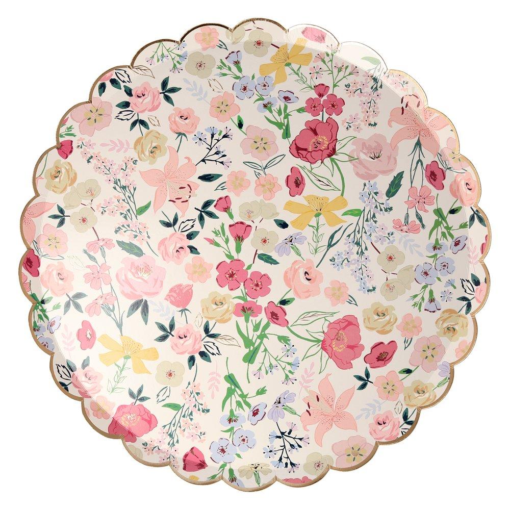 English Garden Dinner Plates (set of 8)