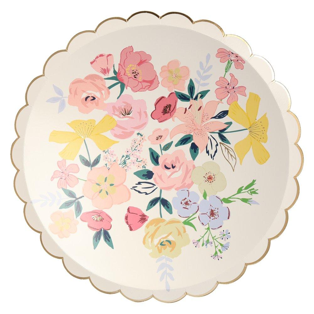 English Garden Dinner Plates (set of 8)