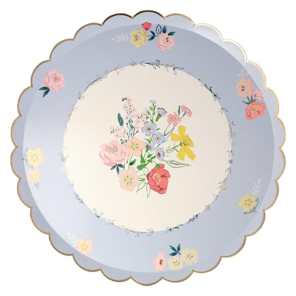 English Garden Dinner Plates (set of 8)