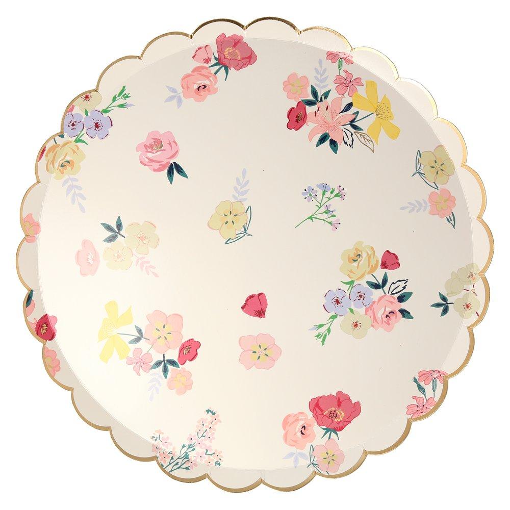 English Garden Dinner Plates (set of 8)