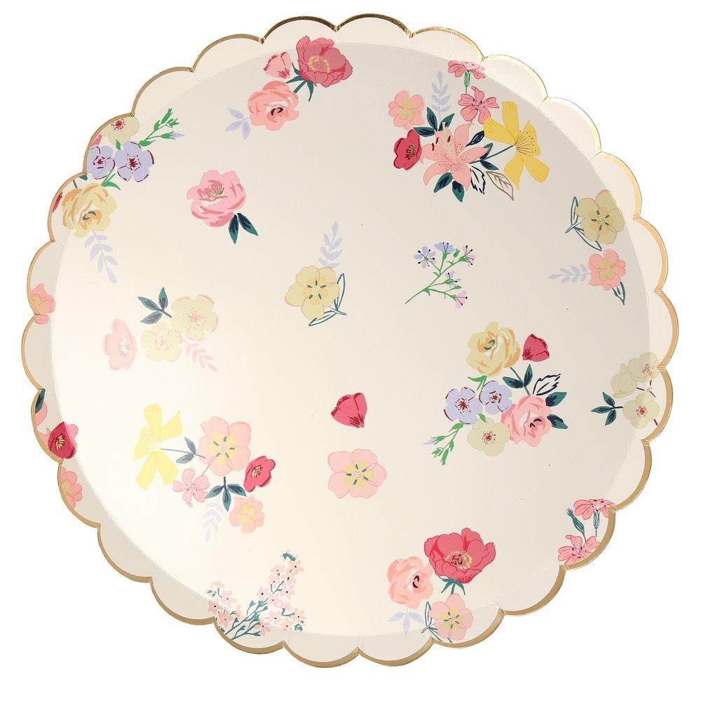 English Garden Dinner Plates (set of 8)