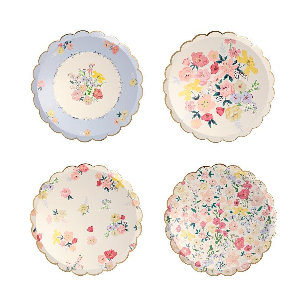 English Garden Side Plates (set of 8)