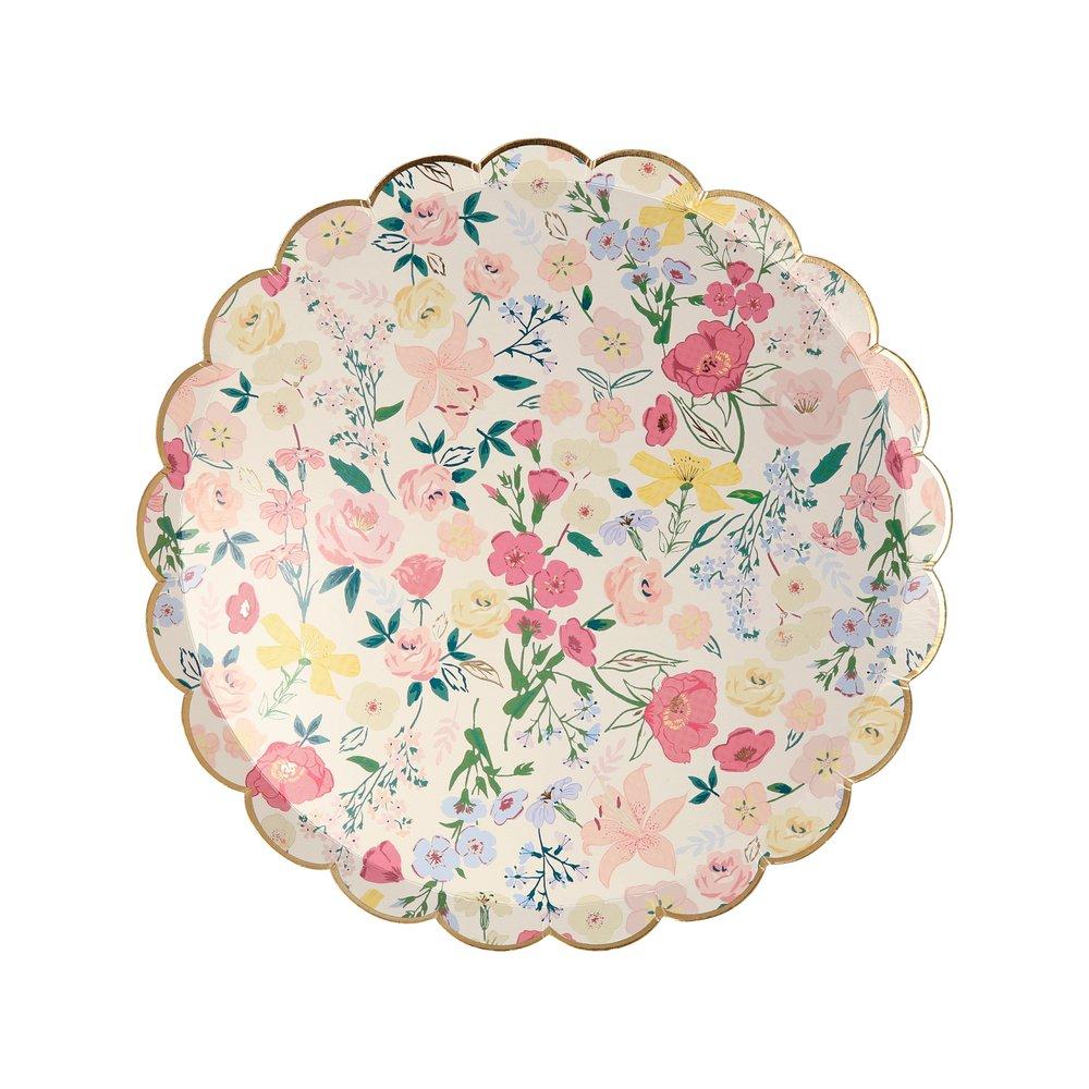 English Garden Side Plates (set of 8)