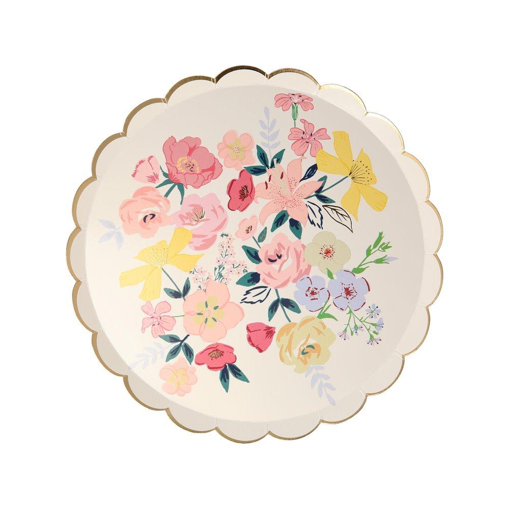 English Garden Side Plates (set of 8)