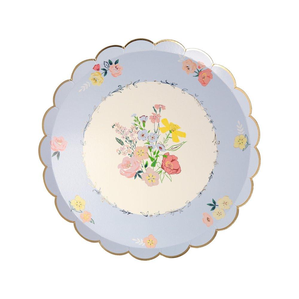 English Garden Side Plates (set of 8)