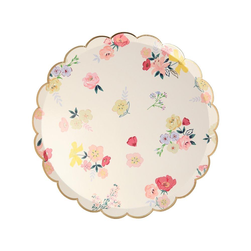 English Garden Side Plates (set of 8)