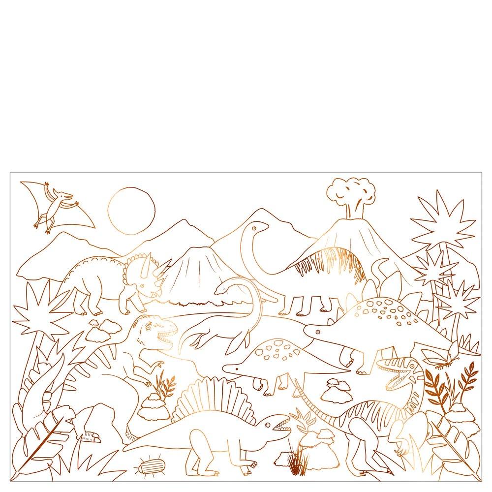 Dinosaur Kingdom Colouring Posters (set of 2)