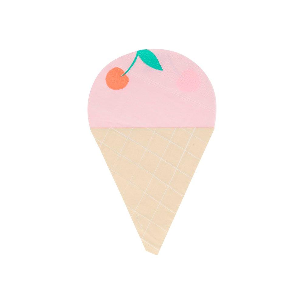 Ice Cream Napkins (set of 16)