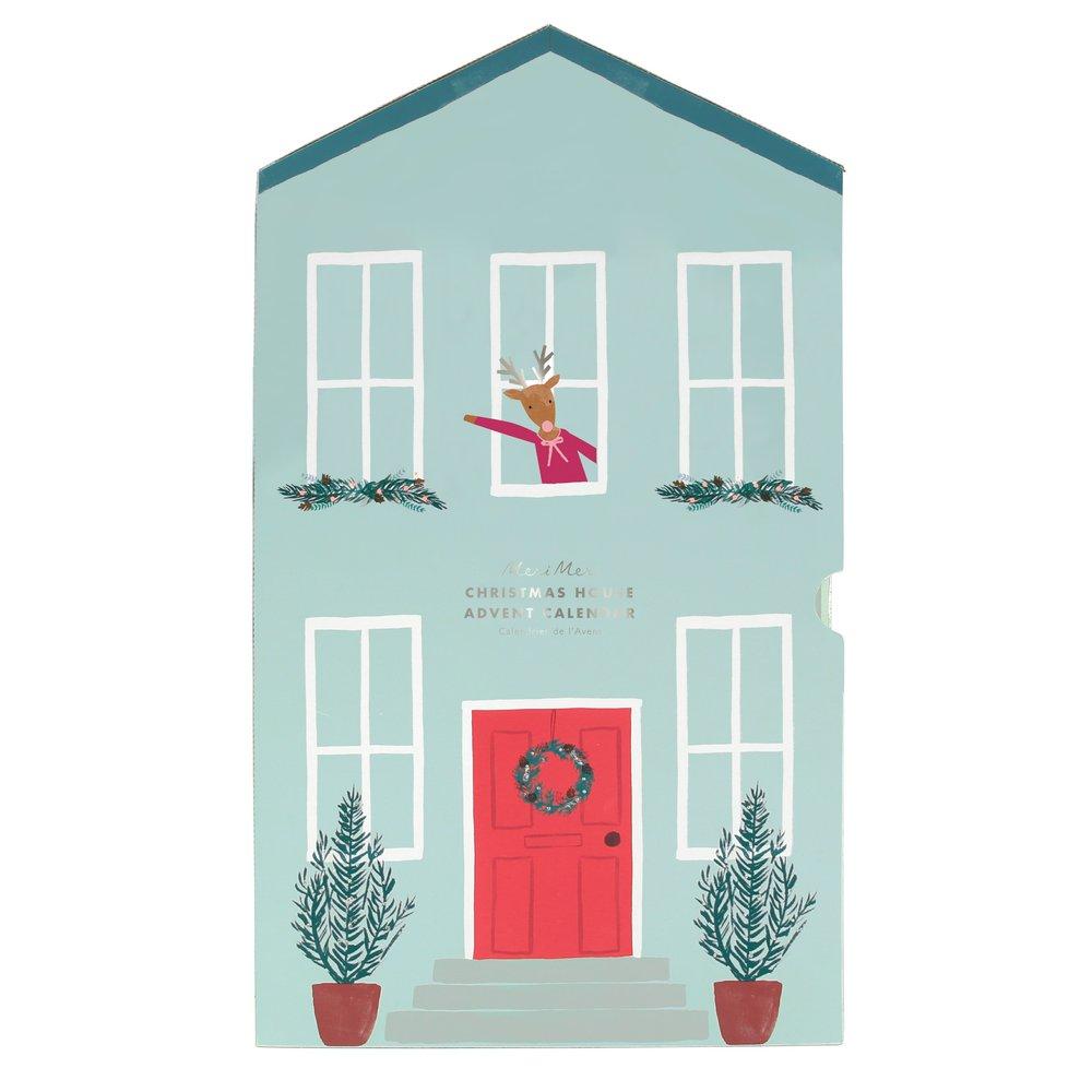 Festive House Paper Craft Advent Calendar