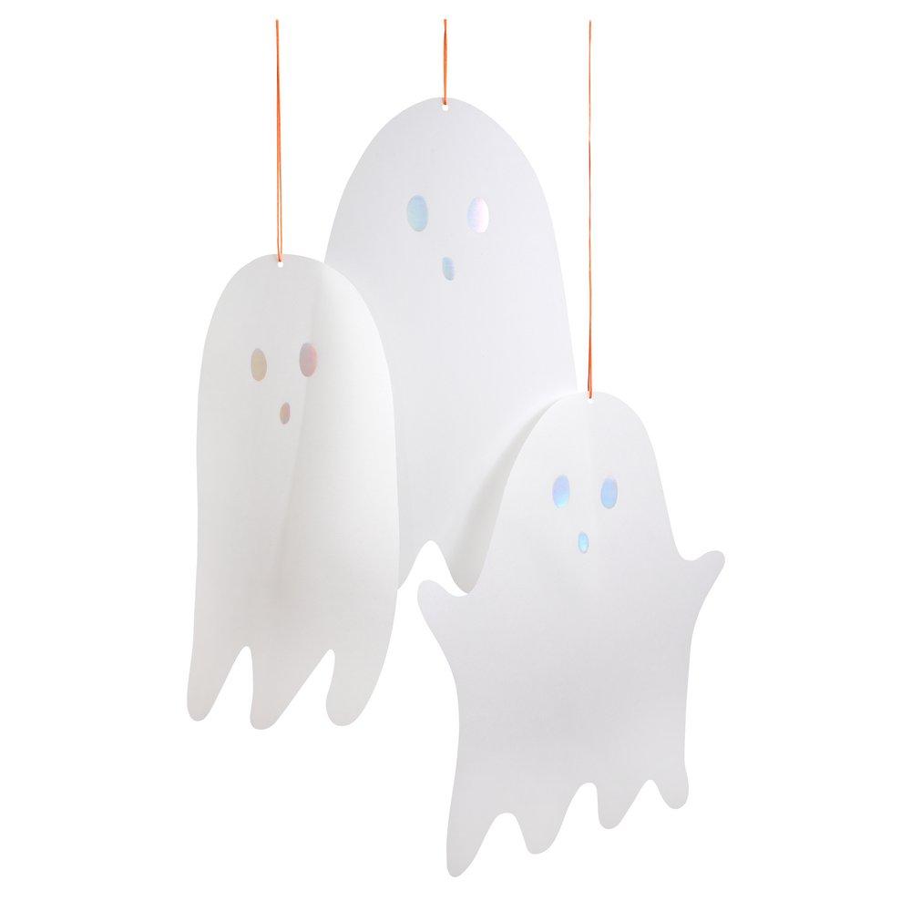 Scary Ghost Decorations (set of 10)