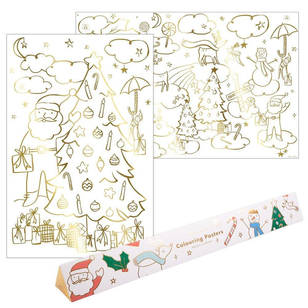 Christmas Colouring Posters