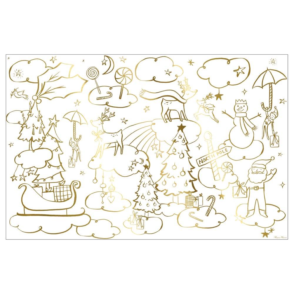 Christmas Colouring Posters (set of 2)