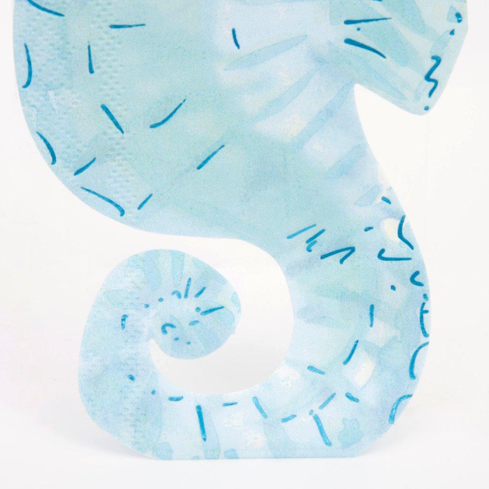 Seahorse Napkins (set of 16)