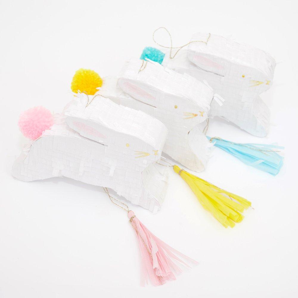 Leaping Bunny Pinata Favours (set of 3)